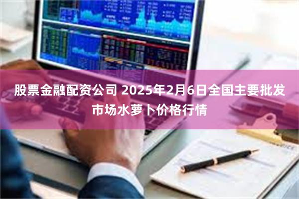 股票金融配资公司 2025年2月6日全国主要批发市场水萝卜价格行情